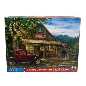 Springbok 1000 Piece Jigsaw Puzzle Country General Store 24" x 30"